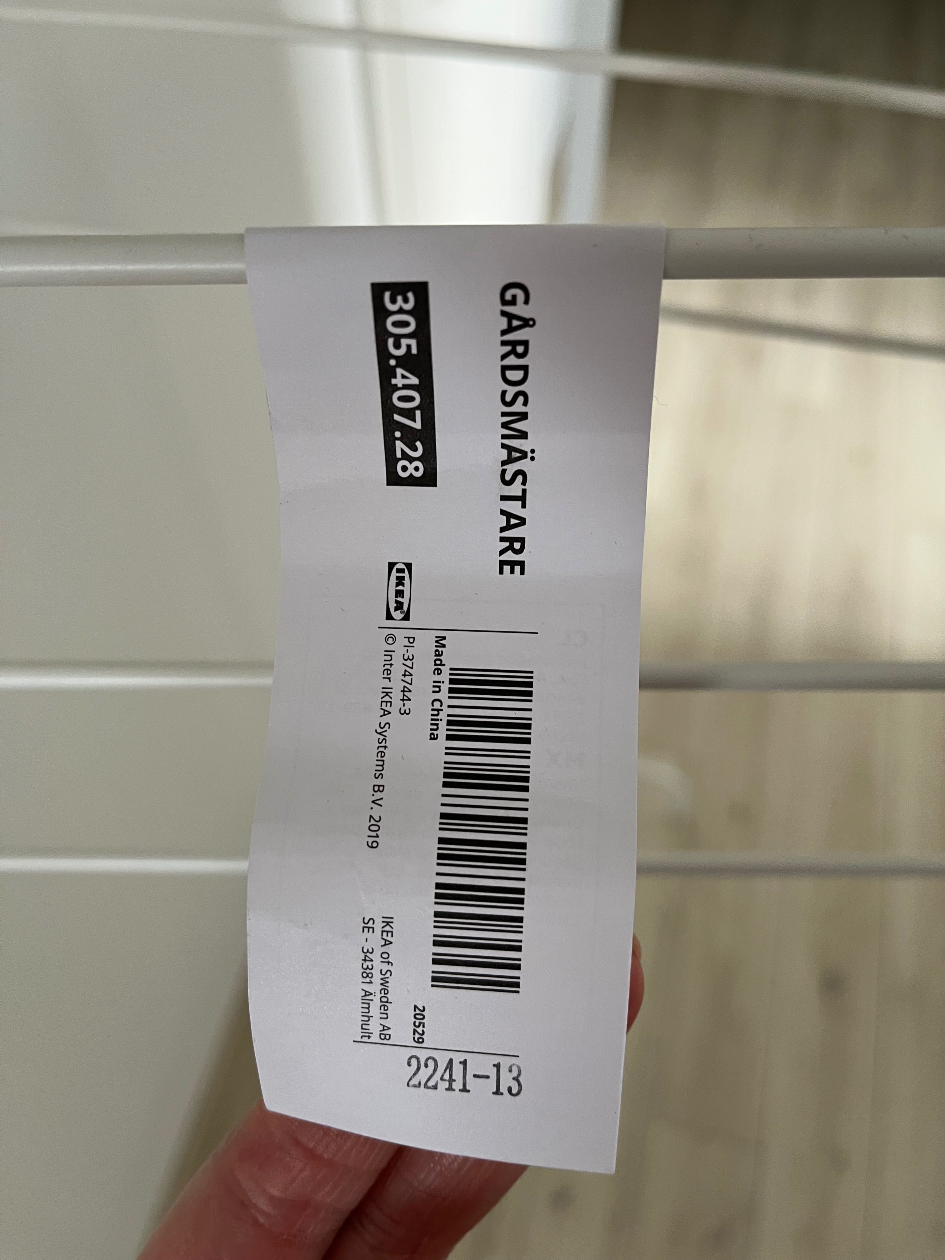 Wieszak na spodnie/spódnice, GÅRDSMÄSTARE Ikea (2 szt.)