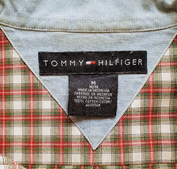 Koszula męska Tommy Hilfiger, rozm. M - stan b. dobry