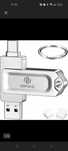 Pendrive 256 GB Lightning, USB 3.0, 3.1 typ C srebrny iPhone Android