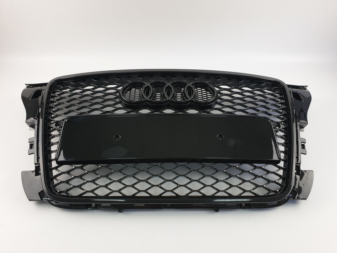 Решетка радиатора Audi A3 2008-2012 Черная (в стиле RS)