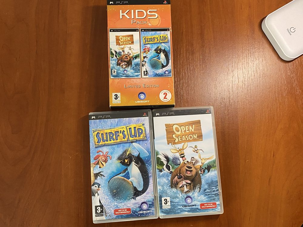 Продам набір Дисків для PSP в Ідеальному стані Kids Pack