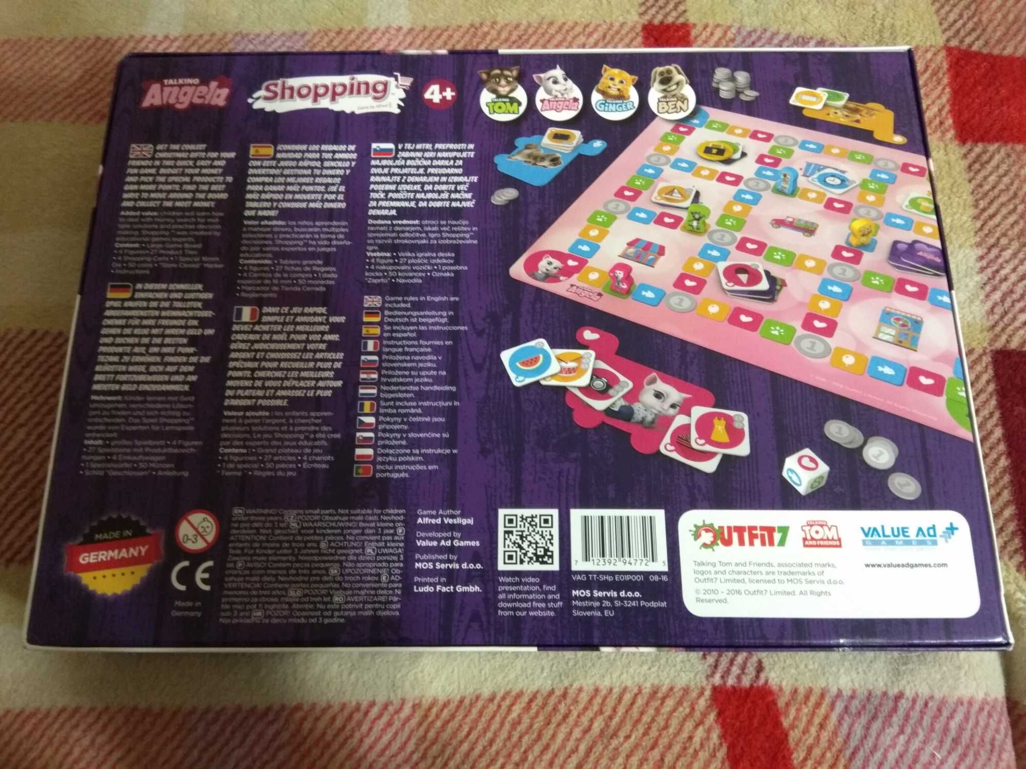 Настольная игра Shopping, магазин Анжелы