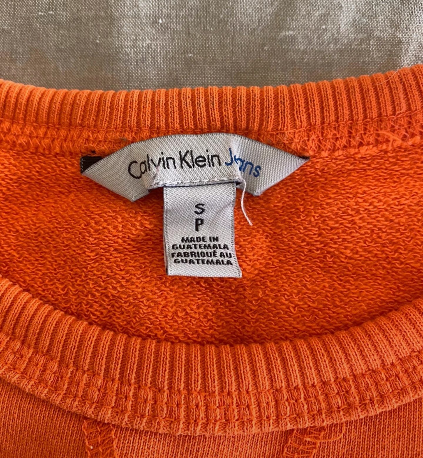 Sweatshirt Calvin Klein Orange