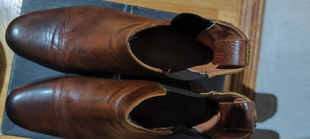 Челси ботинки фирмы zign Португалия. 45 размер. Как rieker