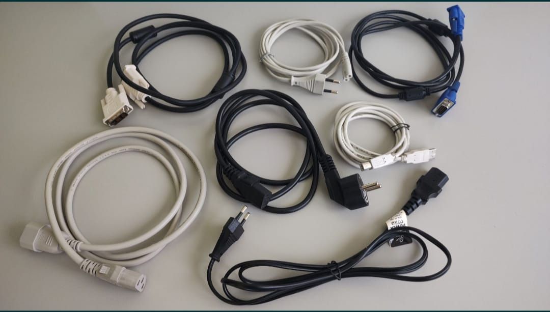 Мережевий кабель живлення для комп'ютера/монітора/принтера/побут.техн