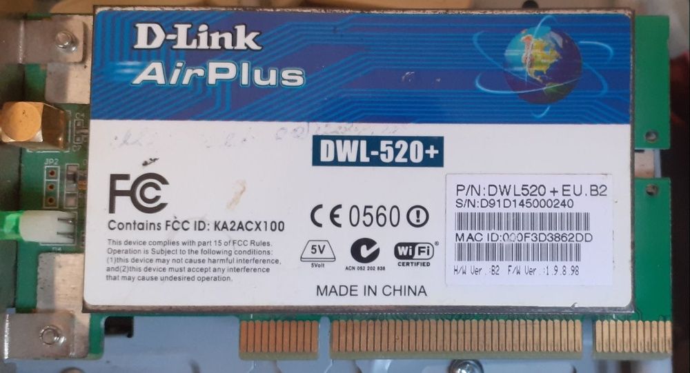 D-Link AirPlus DWL-520+