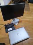 laptor DELL E6440 + monitor i stacja dokująca