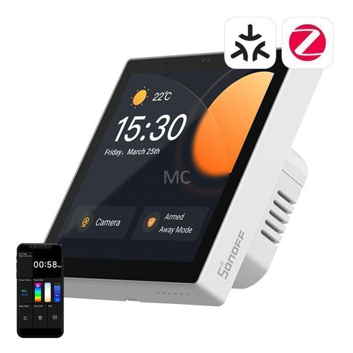 Panel Matter (Biały) Sonoff Sterowania Nspanel Wifi/Bluetooth/Zigbee