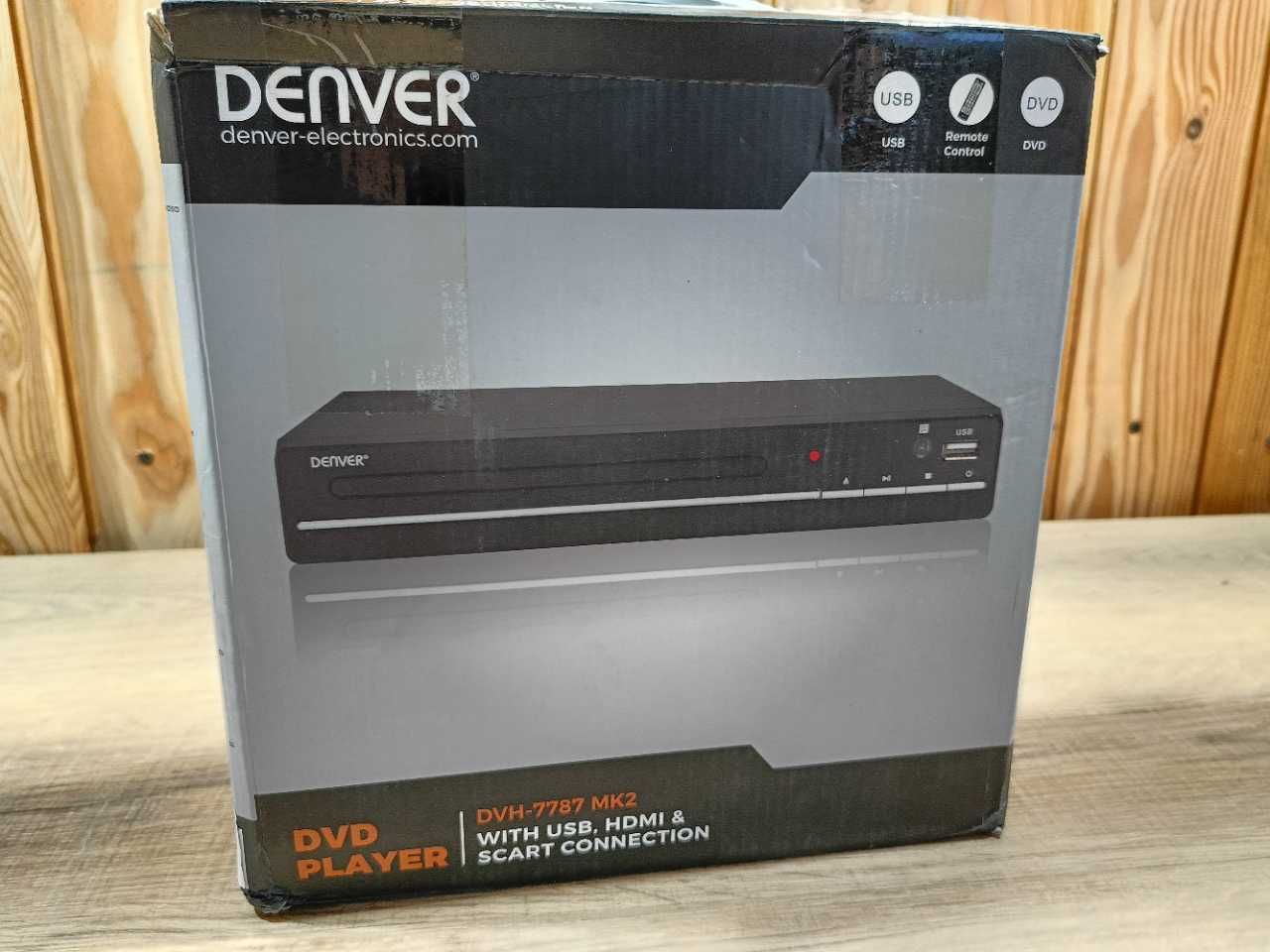 Denver DVH7787 Odtwarzacz DVD, HDMI 1080p