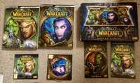 World of Warcraft Battle Chest em caixa grande com manuais