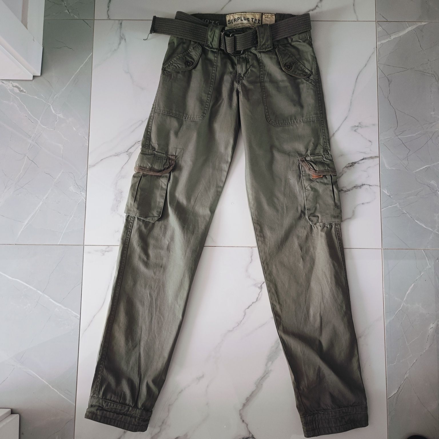 Damskie bojówki Surplus taktyczne khaki