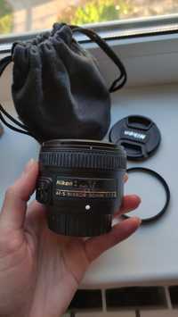 Об'єктив Nikon AF-S Nikkor 50mm f/1.8