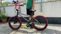 BMX GT BIKES AIR 20" RAW RED - rower wyczynowy