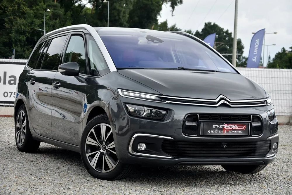 Citroën C4 Grand Picasso FULLED skóra Blis alusy LINNE ASSIST Idealny Panorama el.klapa