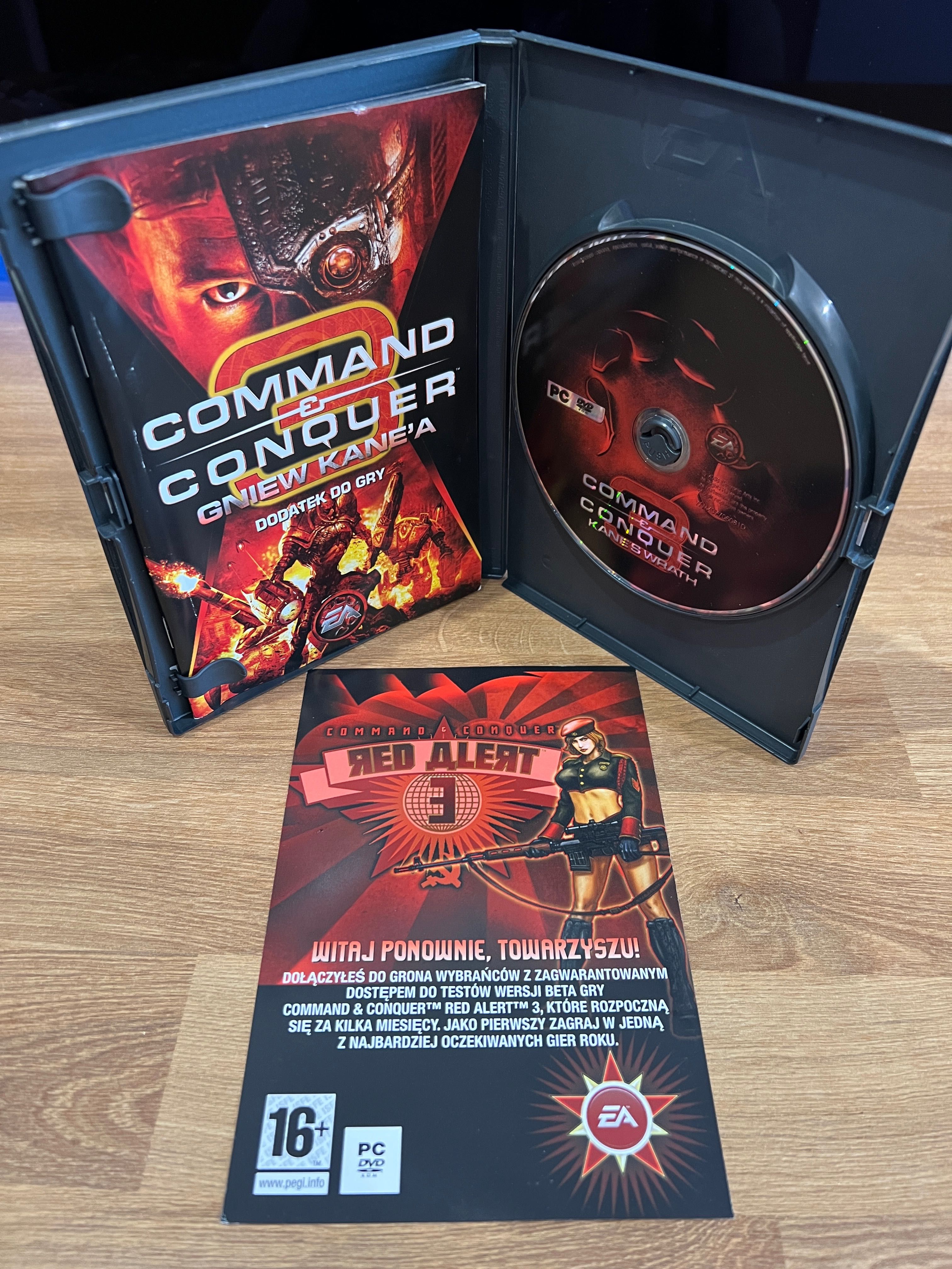 Command & Conquer Gniew Kane’a (PC PL 2008) DVD BOX kompletne wydanie