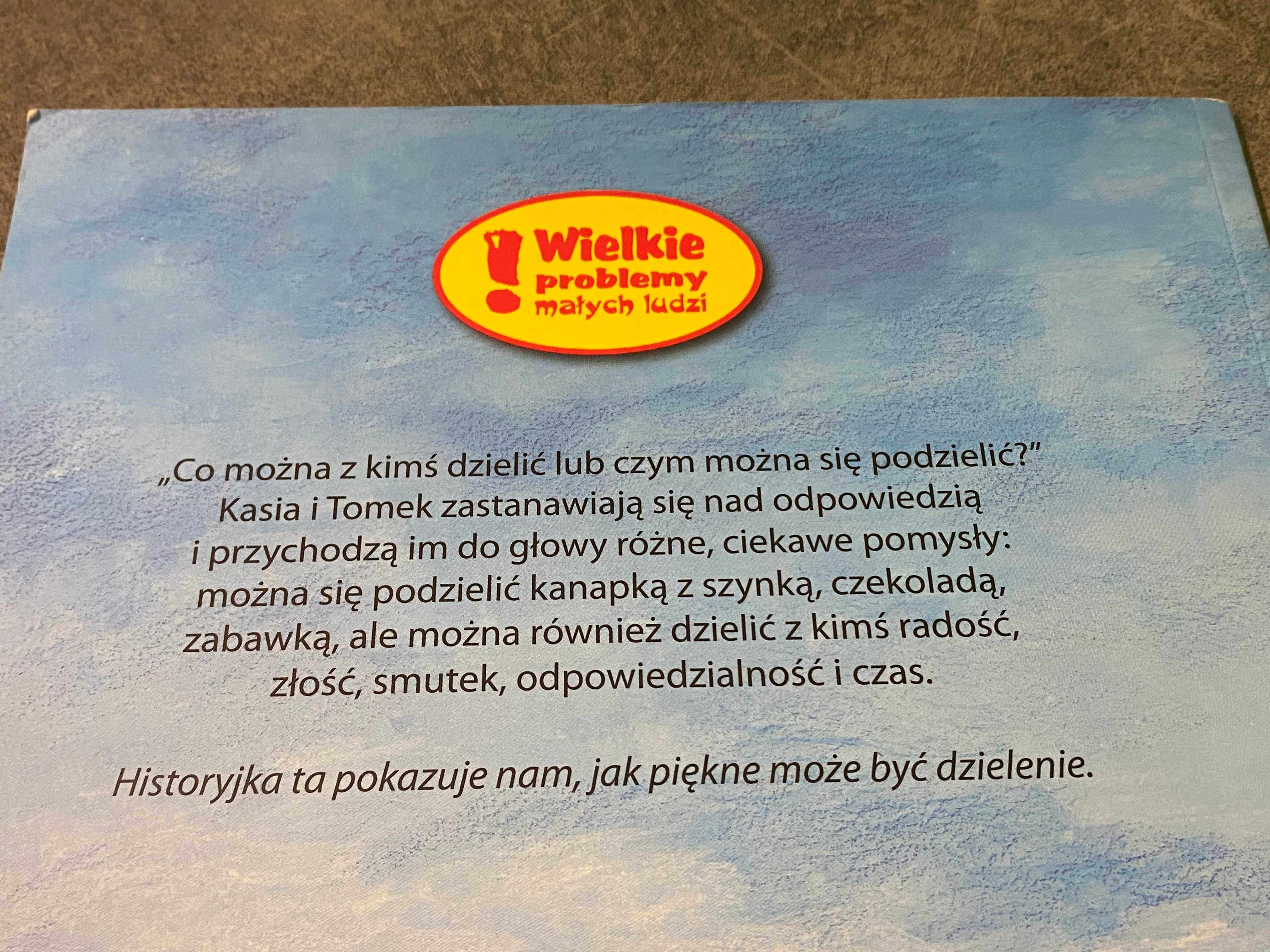 Książeczka Kasia i Tomek uczą się dzielić Georg Bydliński