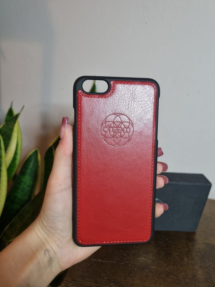 Obudowa na telefon case skórzany Dream iPhone 6S plus