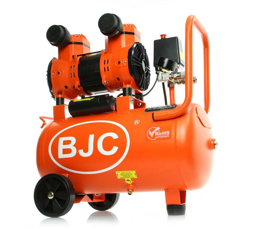 BJC Sprężarka Cichy Kompresor Bezolejowy 24l 8 Bar 230v M88005