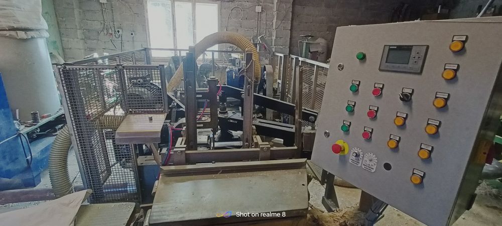 Automat do łopatek łyżek szwedzkich drewnianych