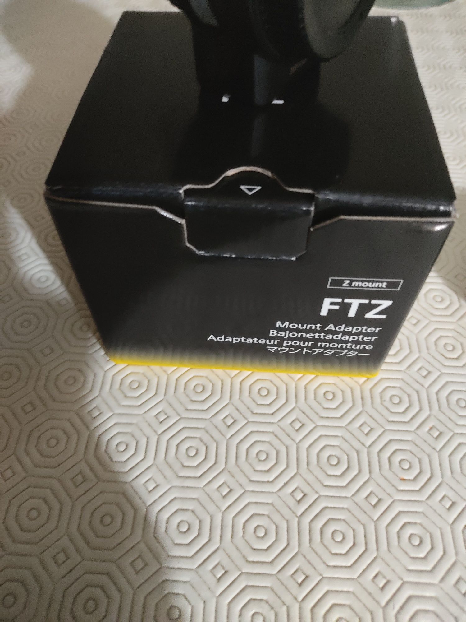 Adaptador FTZ Nikon avariado
