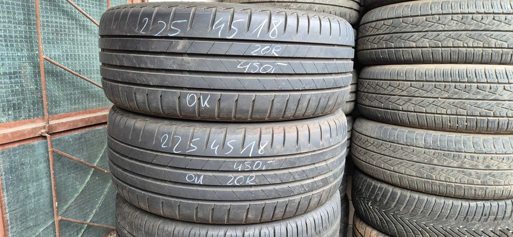 2szt opony letnie Bridgestone _ 225/45/18