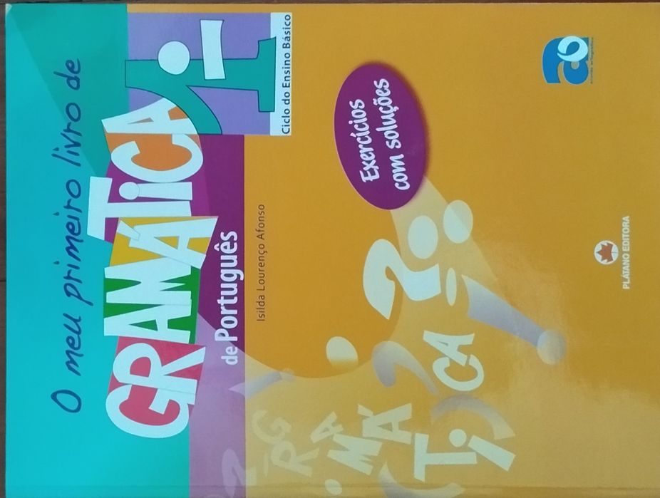 Livros 3° e 4° ano de gramática para estudo