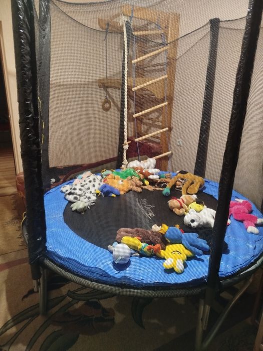Батут дитячий , 183 см детский батут