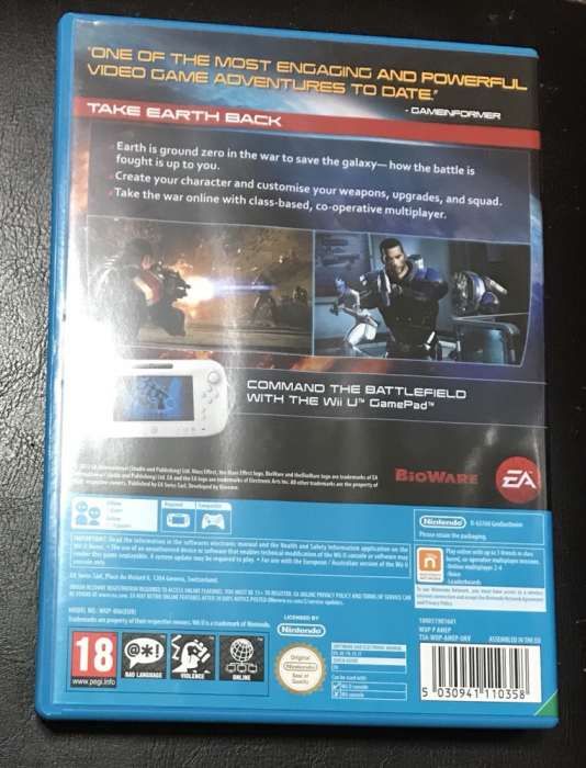 Mass Effect 3 special edition wii u