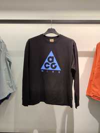 Лонгслів NIKE ACG Long Sleeve Logo Tee Black - Blue Logo