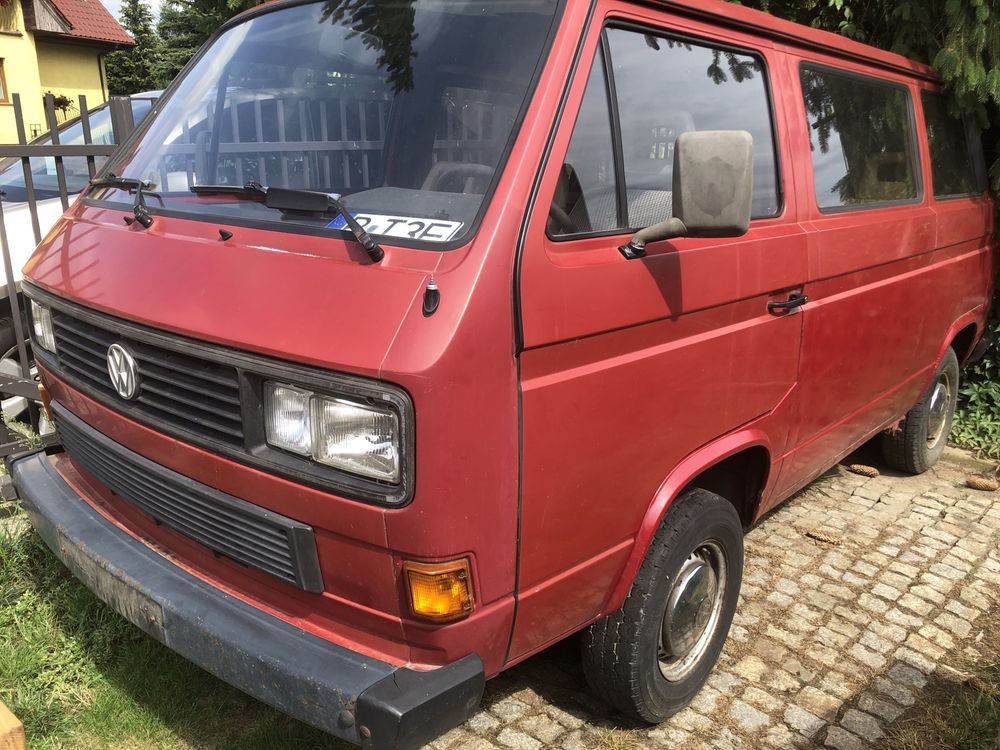 VW T3 caravelle transporter 2.1 benzyna 9 osób