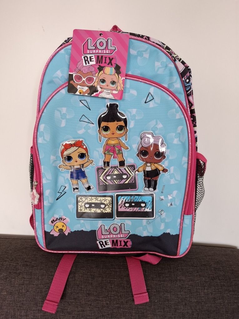Mochila escolar LOL Music Lover Remix NOVA
