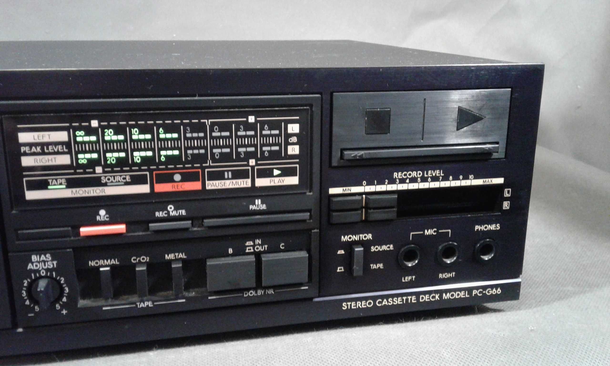 TOSHIBA PC-G66,magnetofon kasetowy