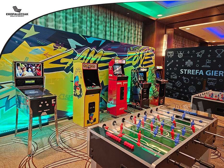 automaty retro, pinball, piłkarzyki, - wynajem (wesela, imprezey)