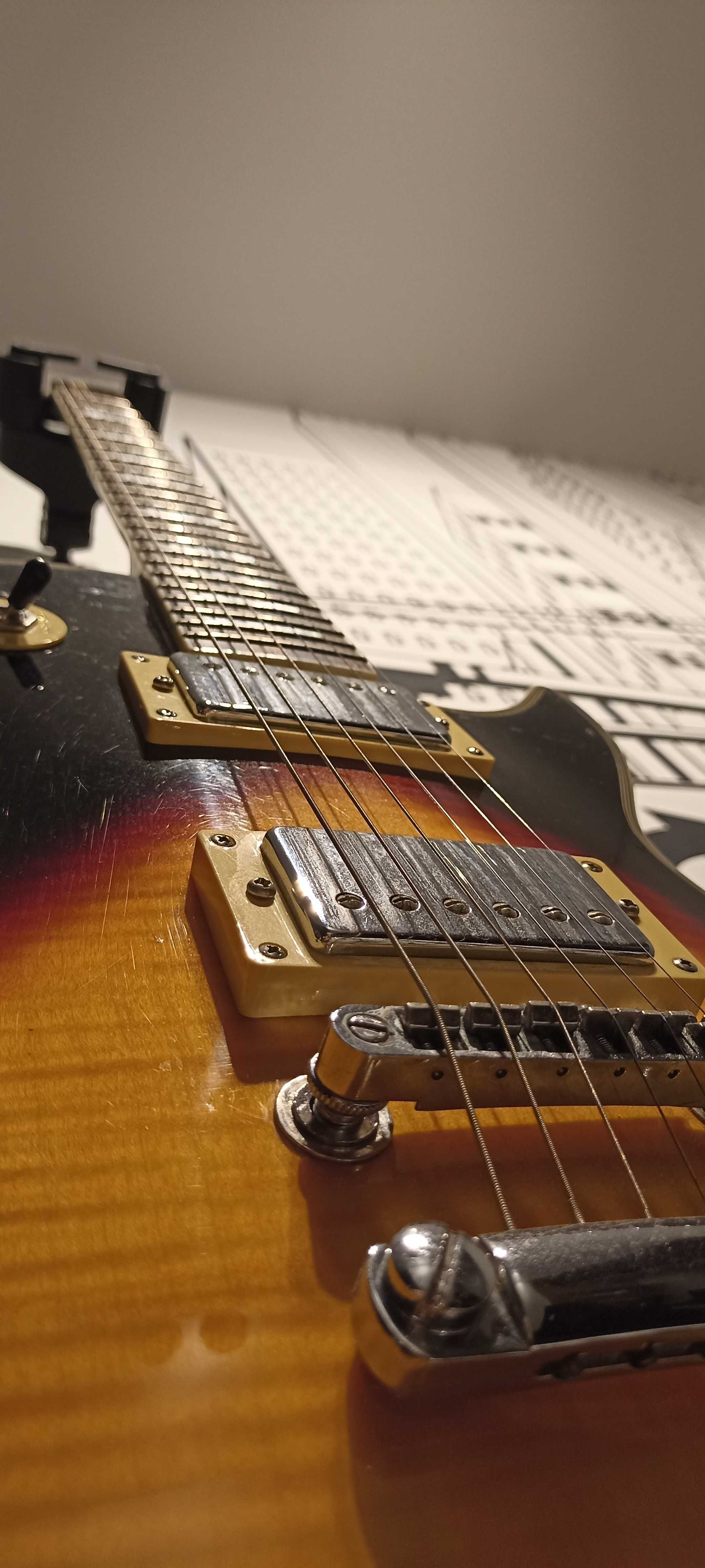 Gitara elektryczna les paul kopia gibson chibson