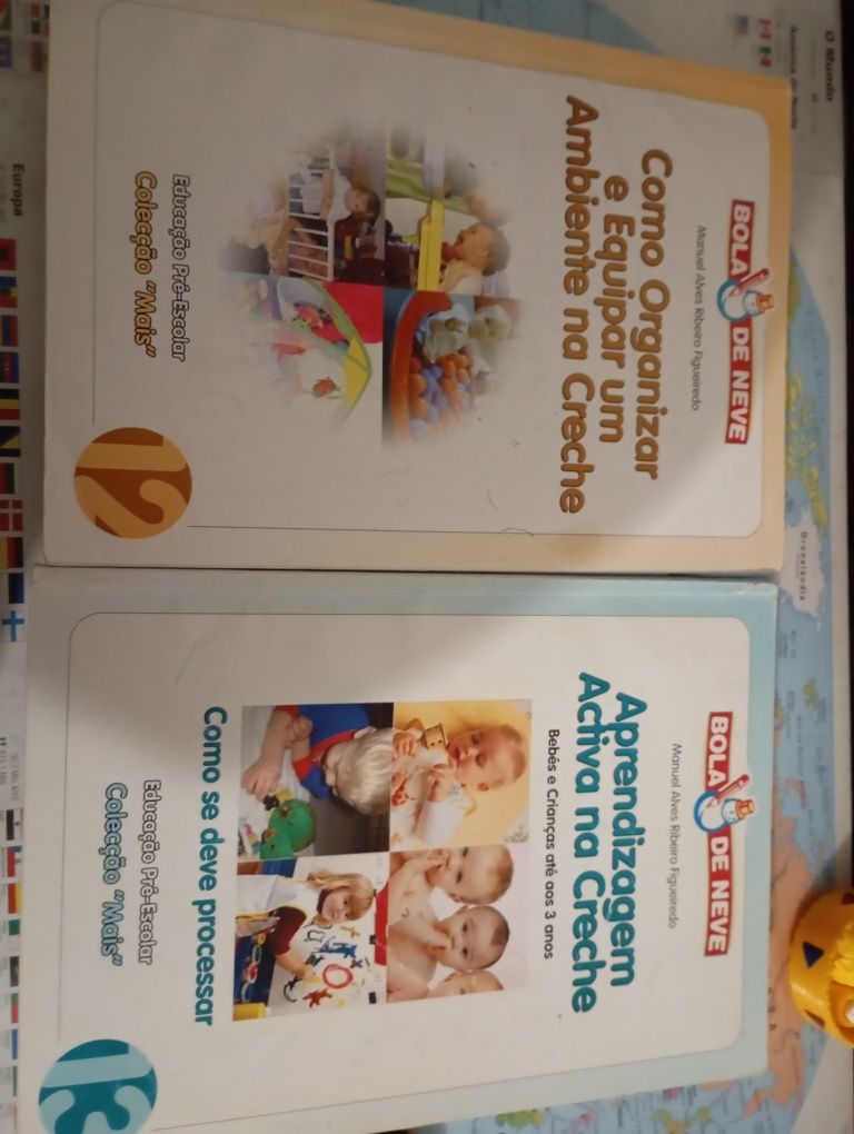 Coleção de livros teóricos Creche