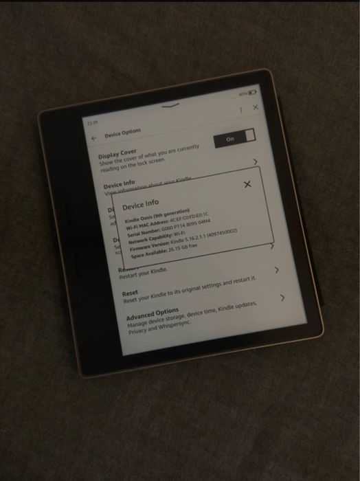 Kindle oasis 10gh | semi-novo