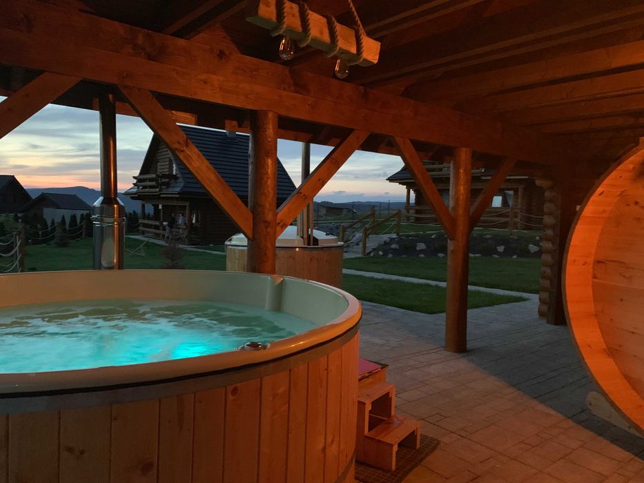 Domek w Górach  na  FERIE ZIMOWE  z balią, sauną, wanną z hydromasażem