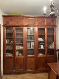 Biblioteczka drewniana komoda regal