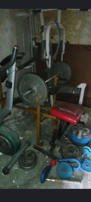 Vendo material de ginásio