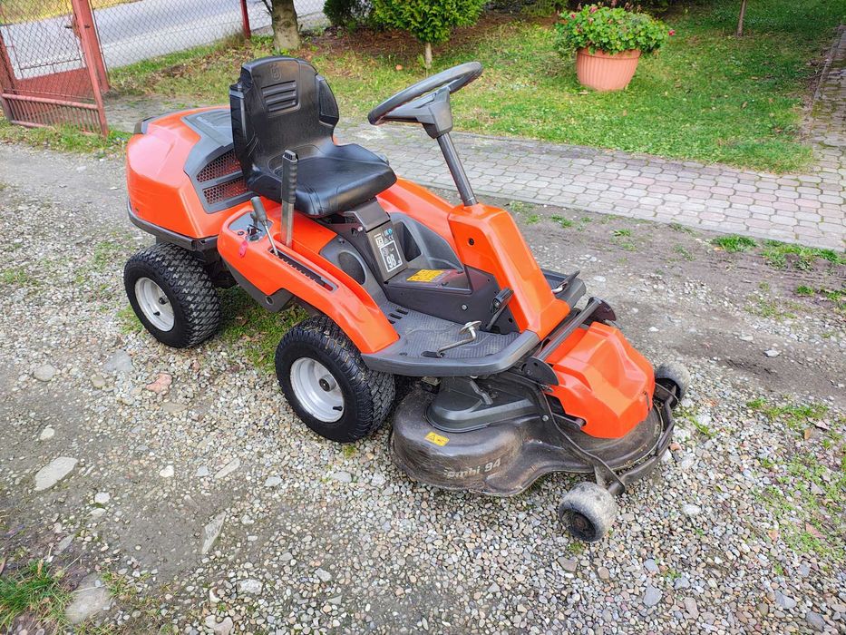 kosiarka traktorek husqvarna rider R 214 TC