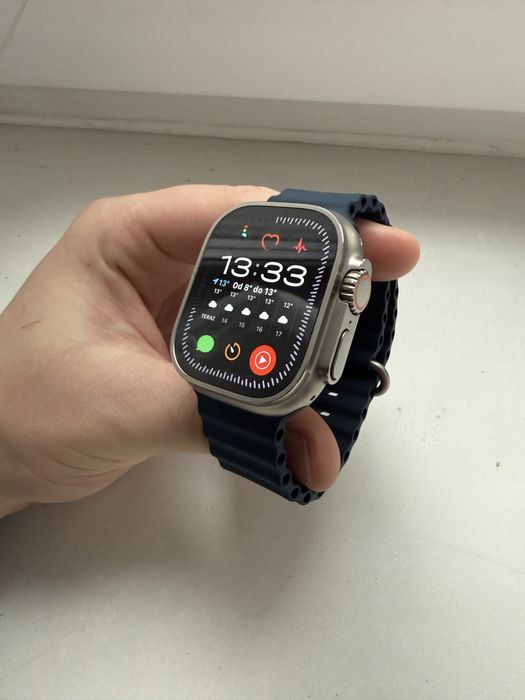 Apple Watch Ultra 2 49mm Titanium Blue Ocean Band