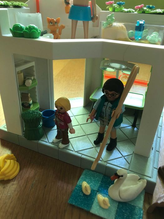 Playmobil consulta veterinária Zoo