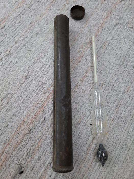 Termómetro vintage medir o vinho