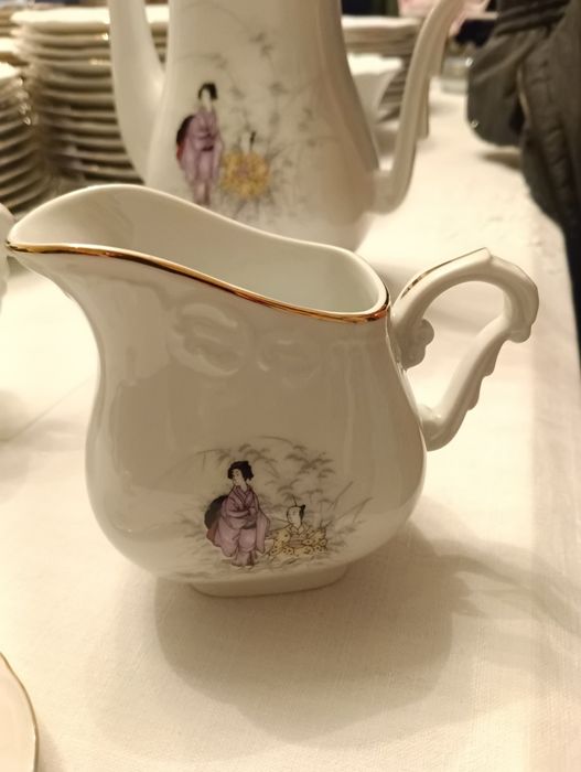 Serviço jantar e de café  Vista Alegre(Otaru) sem uso