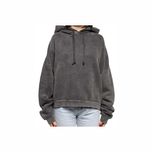 Худі Acne Studios Relaxed Hooded Sweatshirt Faded Black