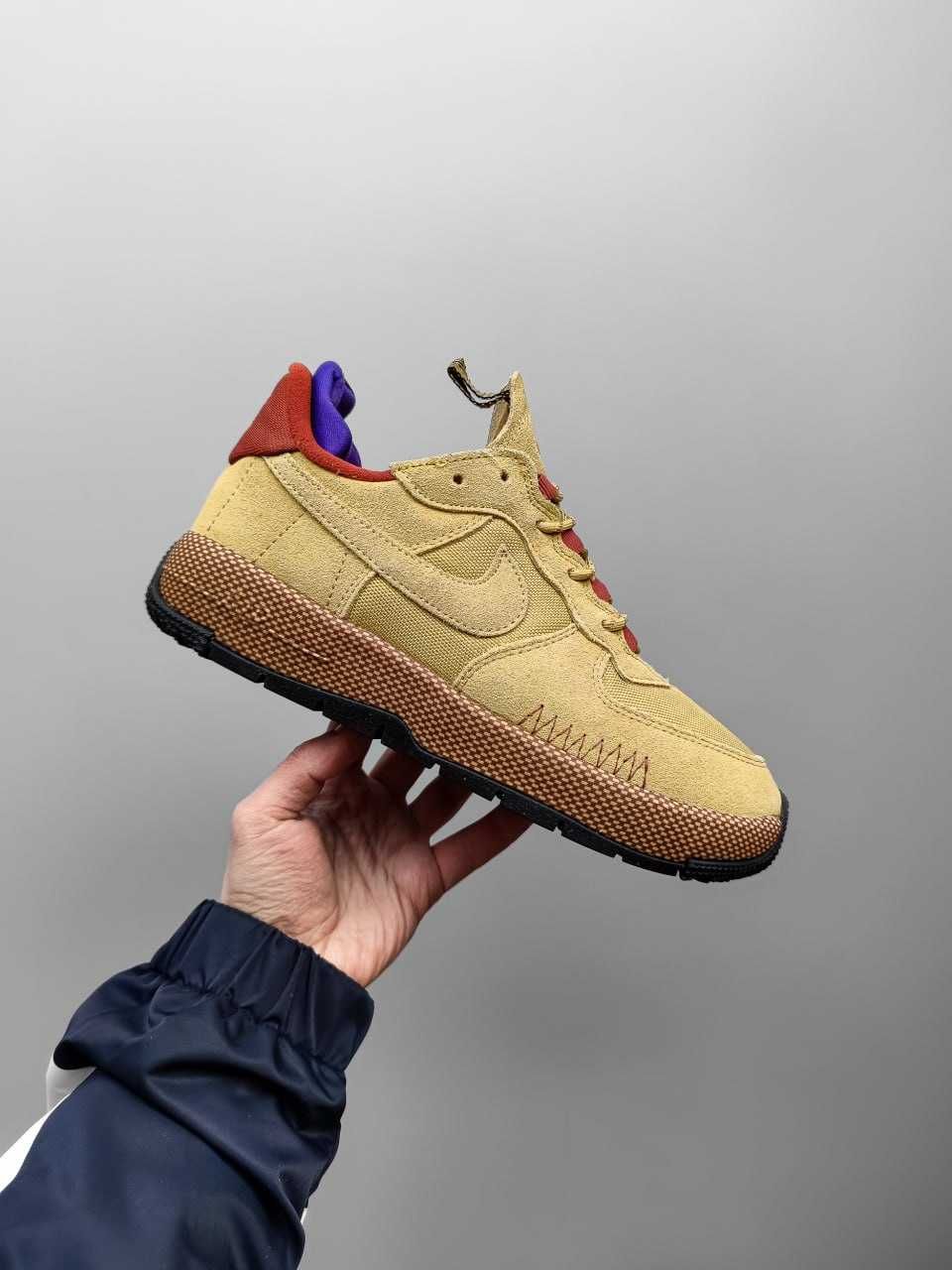 Мужские кроссовки Nike Air Force 1 Wild Wheat Gold 40-45 Новинка 2024!