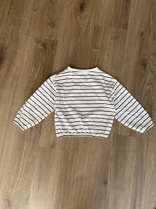 Морячка лонгслів оверсайз з котом Pusheen