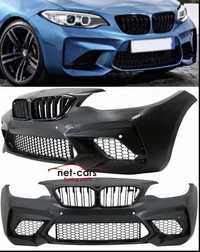 Zderzak + grill BMW 2 F87 M2 16-20 r PDC SRA M Sport