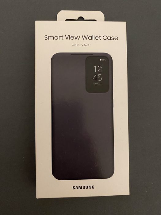 Чохол для Samsung Galaxy S24 Plus Smart View Wallet Case Black