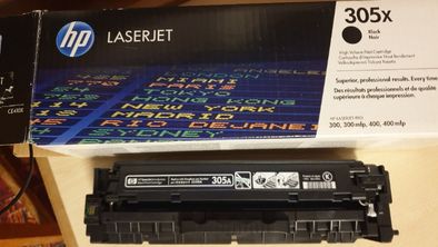 Картридж HP CLJ 305A black (CE410A)